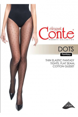 Колготки Conte Elegant Fantasy_Dots Nero
