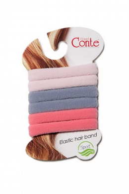 Conte Elegant Резинка_(pink-grey)_ 6_шт