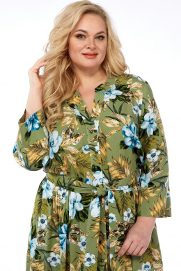 Платья Celentano lite 5003.1 оливковый