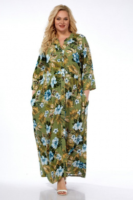 Платья Celentano lite 5003.2 оливковый
