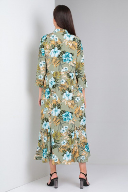 Платья Celentano lite 5001.1 оливковый