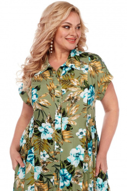 Платья Celentano lite 5010.2 оливковый