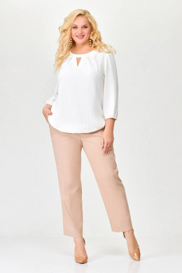 Блузы Swallow 673 молочный