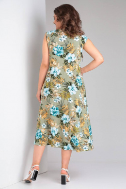 Платья Celentano lite 5013.2 оливковый