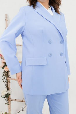 Жакеты SandyNa 13934 небесно-голубой