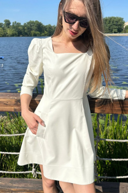 Платья DAVYDOV 6076 молочный