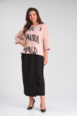 Michel chic 1348 розовый,черный