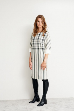 Платья Morozov Amavie 1.1984_A1_Adri клетка+полоска