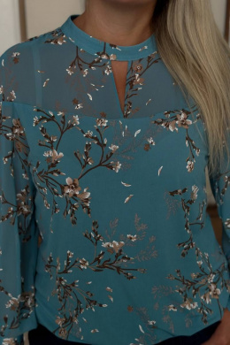 Блузы LindaLux 1-317 голубая_сакура