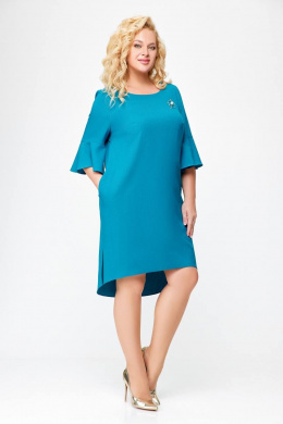 Платья Swallow 680.1 темно-бирюзовый