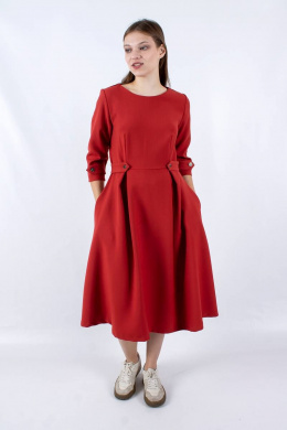 Платья Mita ЖМ1161 кирпичный