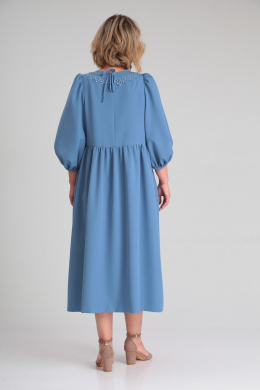 Платья ZigzagStyle 487 голубой