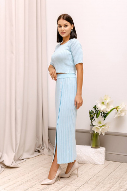 Юбки Romgil РВ0039-ХЛ2 бледно-голубой