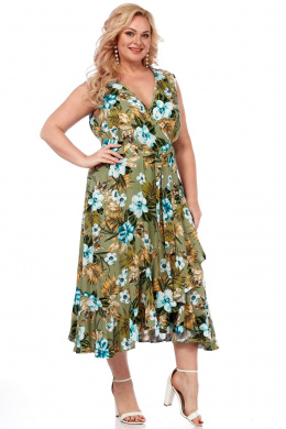 Платья Celentano lite 5024.1 оливковый