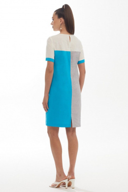 Платья Galean Style 892.1 голубой