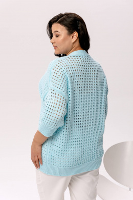 Кардиганы Romgil РВ0044-ХЛ4 бледно-голубой