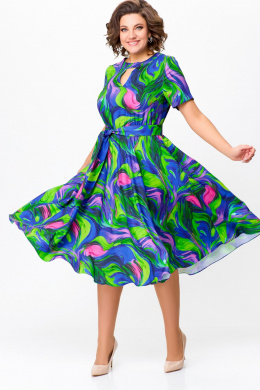 Платья Swallow 734 мультиколор