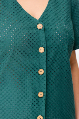 Блузы Swallow 743 изумруд