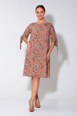 Платья Liona Style 903 мокко