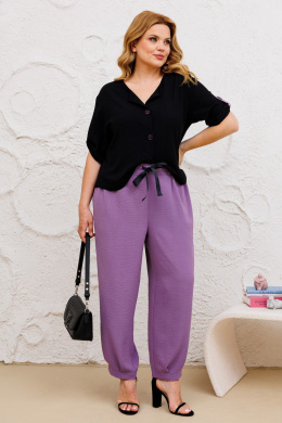 Michel chic 1382 черный,сирень