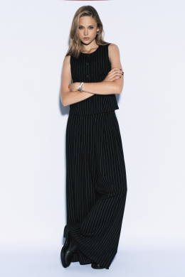 Комплекты брючные MilMil 1123 черный_полоска