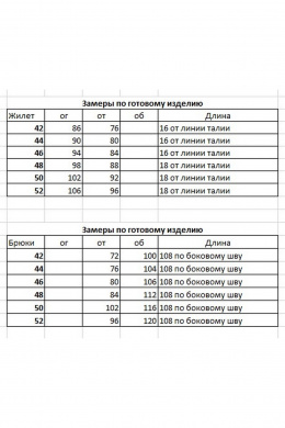 Комплекты брючные MilMil 1123 черный_полоска