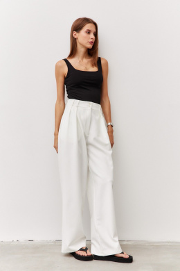 Брюки Luitui R2069 молочный