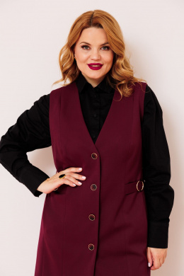 Жилеты AMUAR 1002-2 бордовый