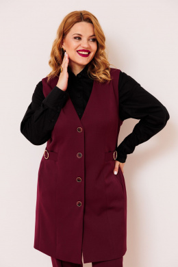 Жилеты AMUAR 1002-2 бордовый