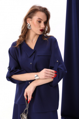 Юбочные костюмы NikVa 928-1 сапфир