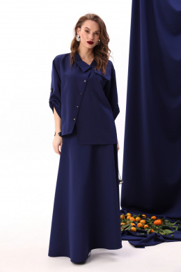 Юбочные костюмы NikVa 928-1 сапфир