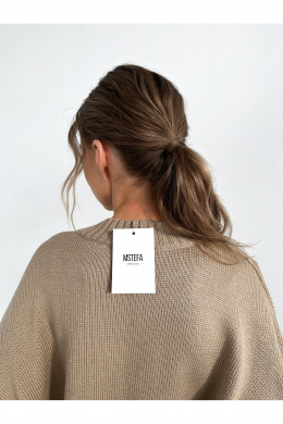 Джемперы MSTEFA 94465111393 темно-бежевый