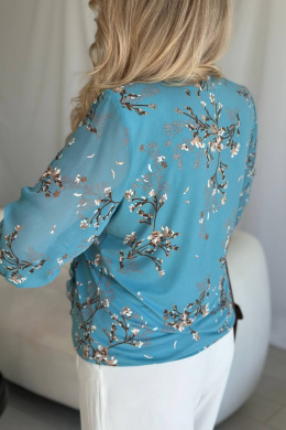 Блузы LindaLux 483 голубая_сакура