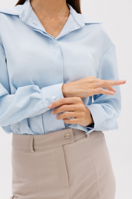 Блузы THE NAME 2381 голубой