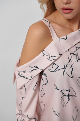 Блузы AMUAR 1030 пудровый