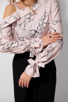 Блузы AMUAR 1030 пудровый