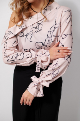 Блузы AMUAR 1030 пудровый