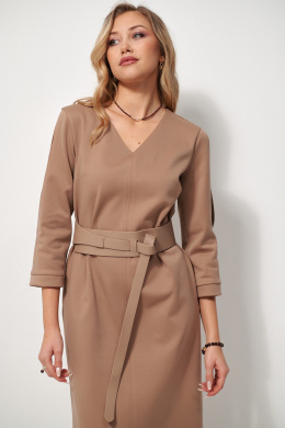 Платья AMUAR 1039 бежевый