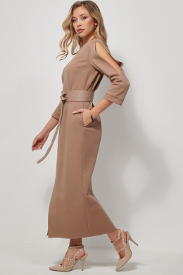 Платья AMUAR 1039 бежевый