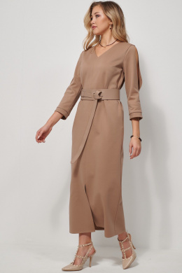 Платья AMUAR 1039 бежевый