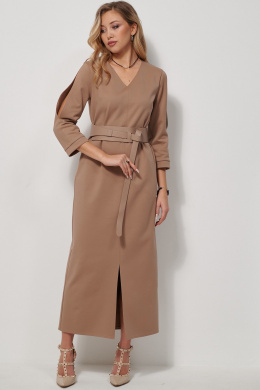 Платья AMUAR 1039 бежевый