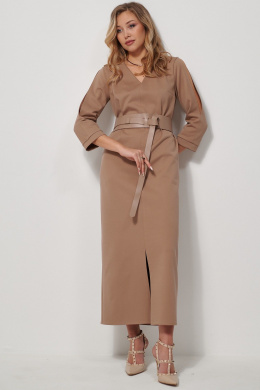 Платья AMUAR 1039 бежевый