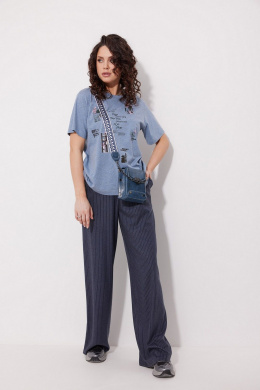 MG Wear 2261 синий_меланж