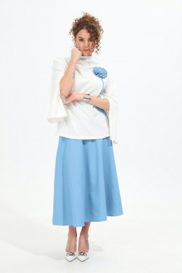 Юбки NikVa 813-10 голубой