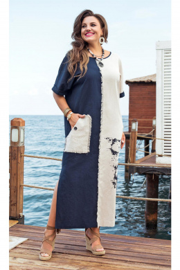 Vittoria Queen 24873 синий-молочный