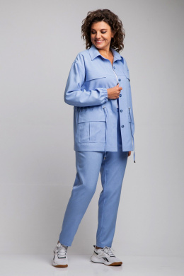 Комплекты брючные Liona Style 946 голубой