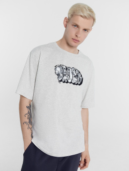 Футболки Mark Formelle 111925/24-4142П-5 серый_меланж_печать_Печать