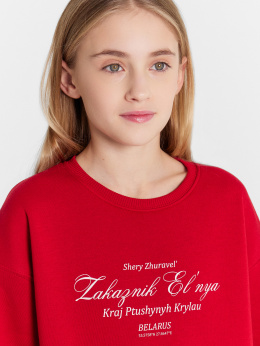 Джемперы и кардиганы Mark Formelle 127940/24-30549П-7П т.красный_печать_1_сл_на_пол_3_сл_на_спинке