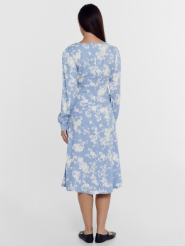 Платья Mark Formelle 152512/24-30360П-8 цветочки_на_пыльно_голубом