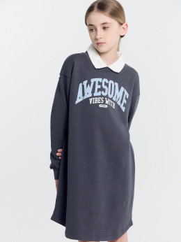 Платья и сарафаны Mark Formelle 157836/22/25614П-7 графит_печать_3_сл_на_пол